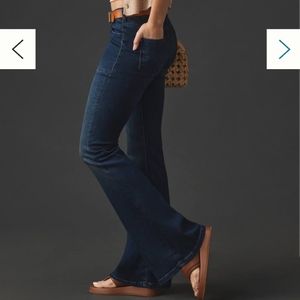 Pilcro The Icon Low-Rise Flare Jeans